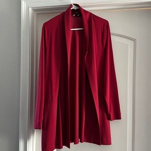 NWOT Red blazer size 1X